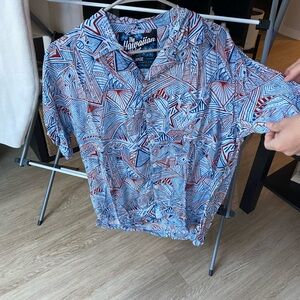 Men Button Up Rowdy Gentlemen